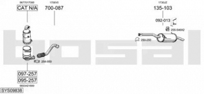 BOSAL sys09838 -