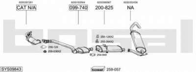BOSAL sys09843 -
