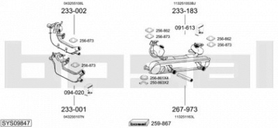 BOSAL sys09847 -