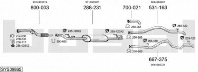 BOSAL sys09865 -