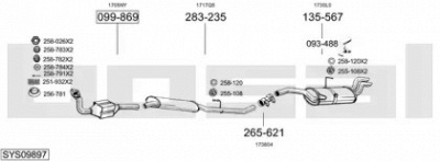 BOSAL sys09897 -  