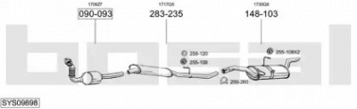 BOSAL sys09898 -  