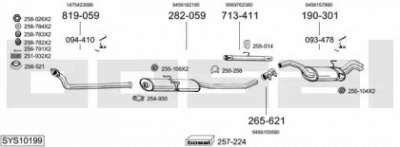 BOSAL sys10199 -