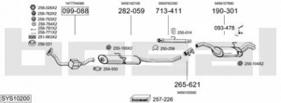 BOSAL sys10200 -