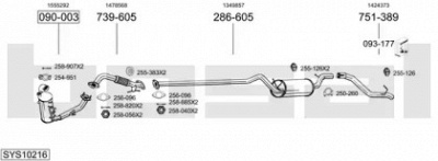BOSAL sys10216 -
