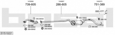 BOSAL sys10221 -  