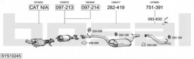 BOSAL sys10245 -