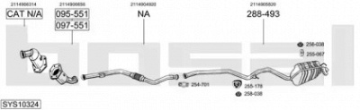 BOSAL sys10324 -