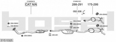 BOSAL sys10325 -