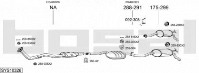 BOSAL sys10326 -
