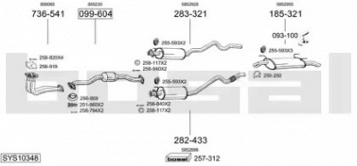 BOSAL sys10348 -