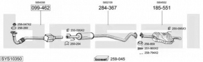 BOSAL sys10350 -