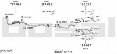 BOSAL sys10365 -  