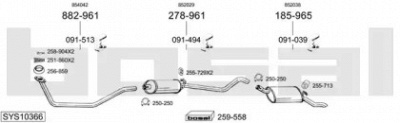 BOSAL sys10366 -