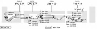 BOSAL sys10383 -  