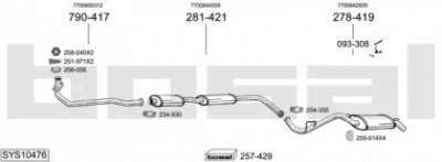 BOSAL sys10476 -  