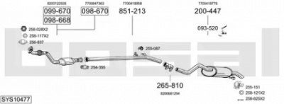 BOSAL sys10477 -  