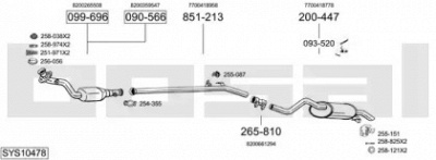 BOSAL sys10478 -