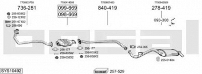 BOSAL sys10492 -
