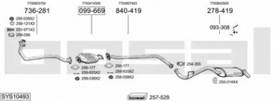 BOSAL sys10493 -