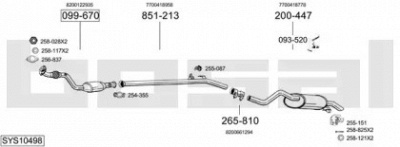 BOSAL sys10498 -
