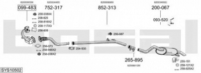 BOSAL sys10502 -