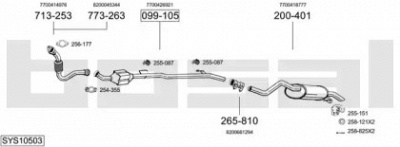 BOSAL sys10503 -  