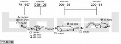 BOSAL sys10508 -