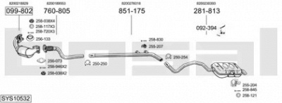 BOSAL sys10532 -