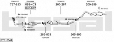 BOSAL sys10541 -  
