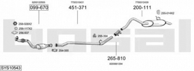 BOSAL sys10543 -  