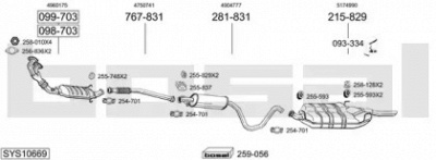 BOSAL sys10669 -