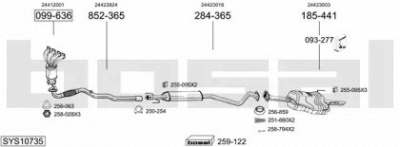 BOSAL sys10735 -  