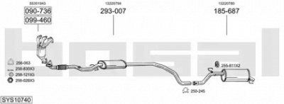 BOSAL sys10740 -