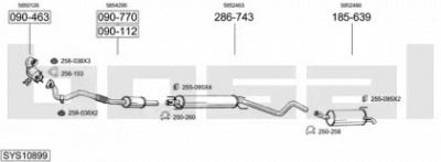 BOSAL sys10899 -