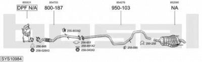 BOSAL sys10984 -