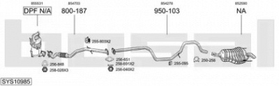 BOSAL sys10985 -  
