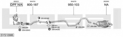 BOSAL sys10986 -  