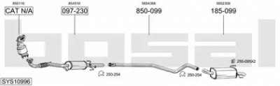 BOSAL sys10996 -