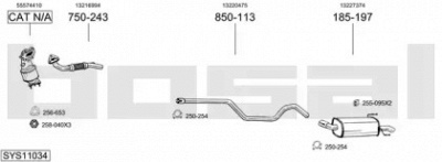 BOSAL sys11034 -  