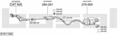 BOSAL sys11055 -