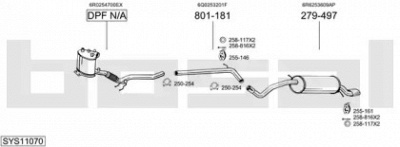BOSAL sys11070 -  