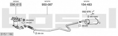 BOSAL sys11160 -