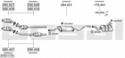 BOSAL sys11174 -