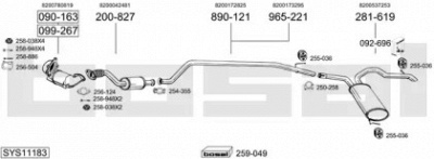 BOSAL sys11183 -