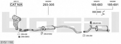 BOSAL sys11193 -