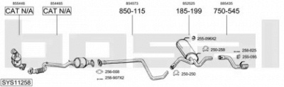BOSAL sys11258 -