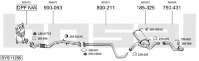 BOSAL sys11259 -