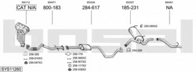 BOSAL sys11260 -