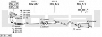 BOSAL sys11309 -